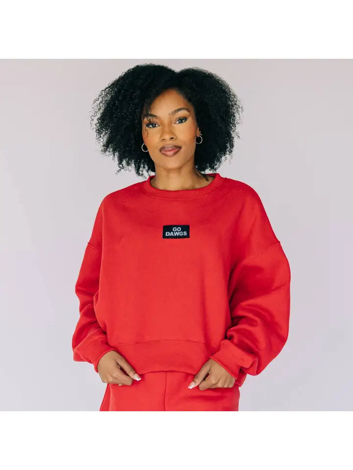 Becca Boxy Crewneck