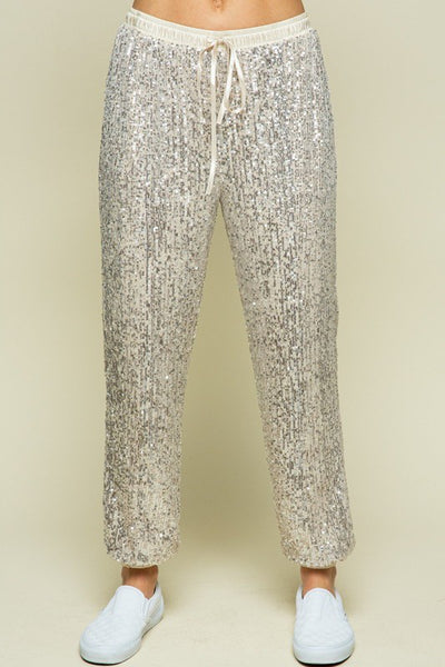 Aston Sequin Jogger