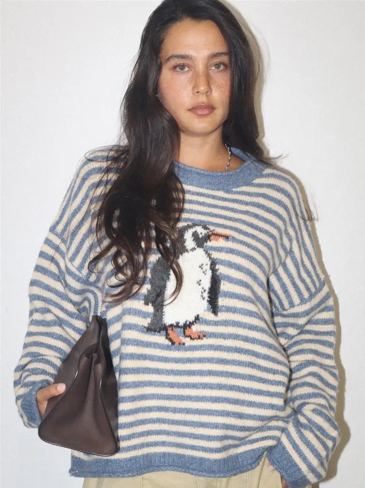 Happy Penguin Sweater