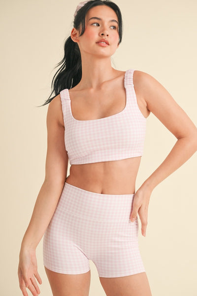 Laine Gingham Bra