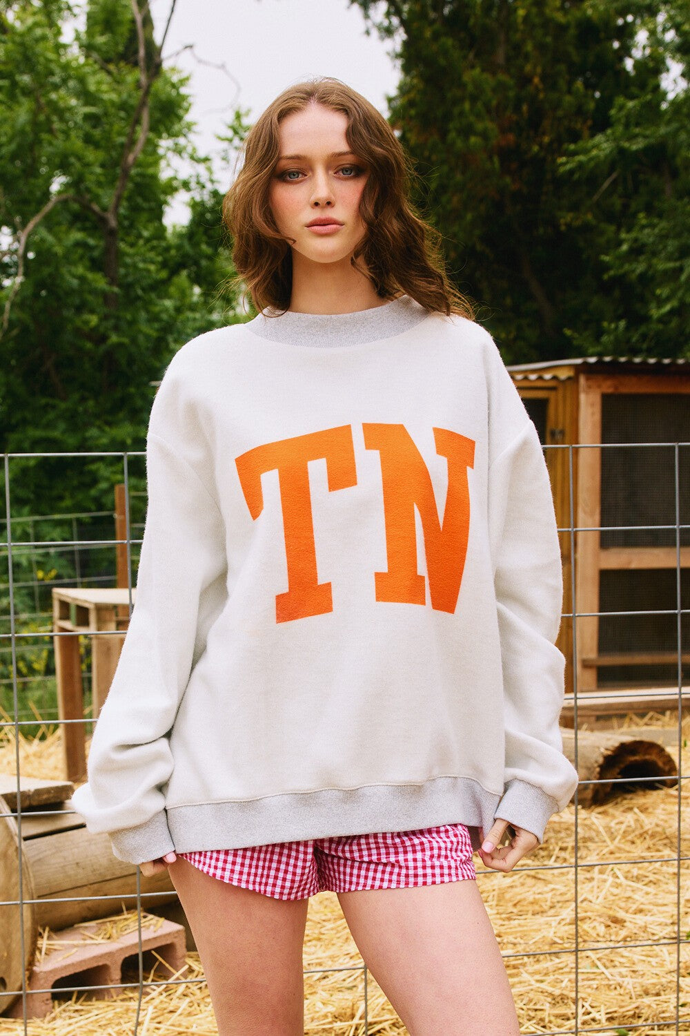 Tennesee Reversible Mock Neck