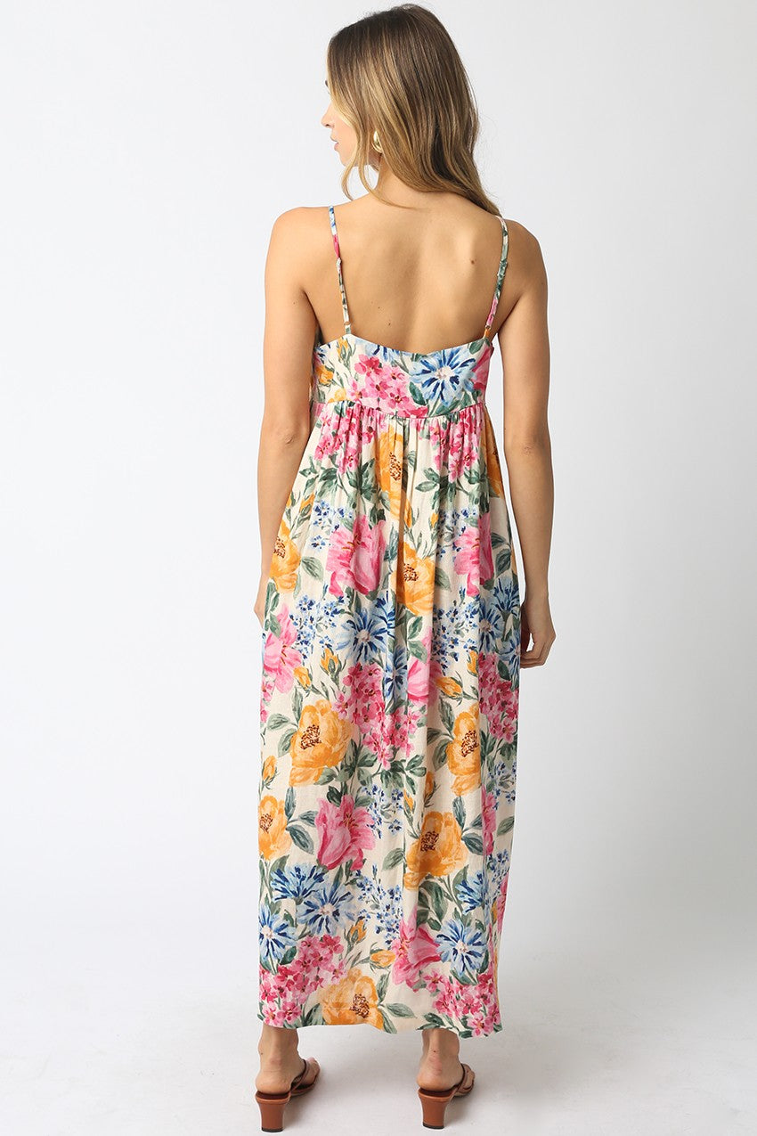Lily Floral Maxi Dress
