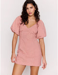 Paloma Puff Sleeve Mini Dress