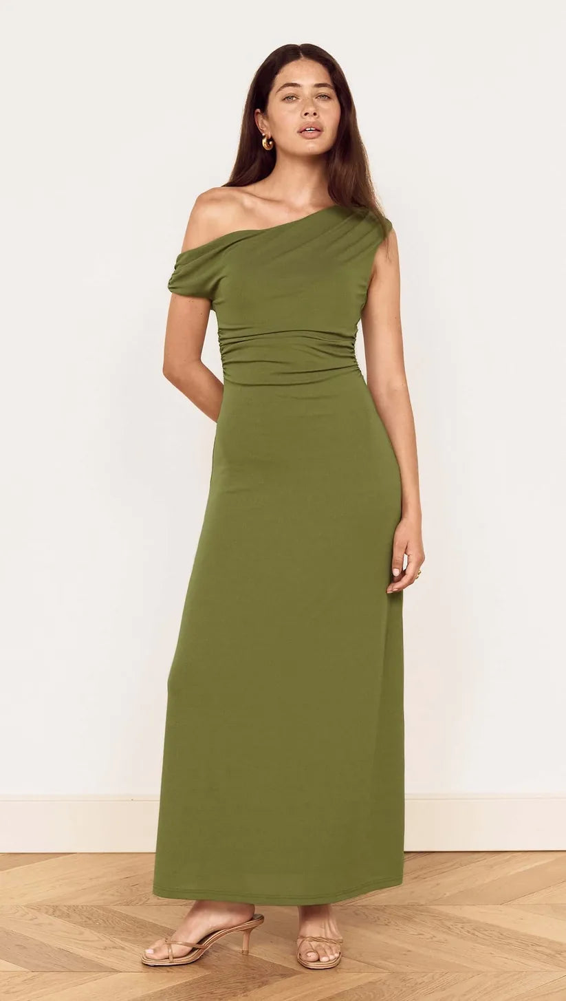 Aster Mesh Midi Dress