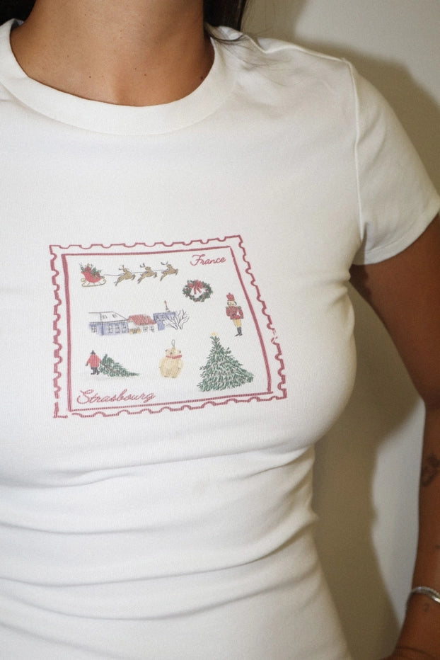 Christmas Postcard Tee