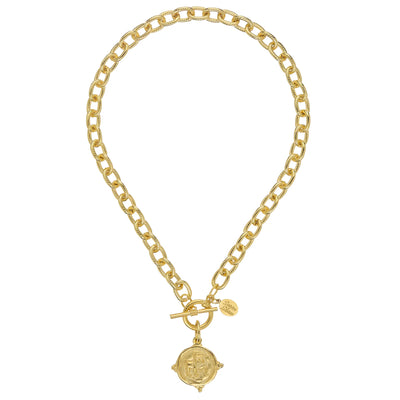 Bulldog Toggle Necklace