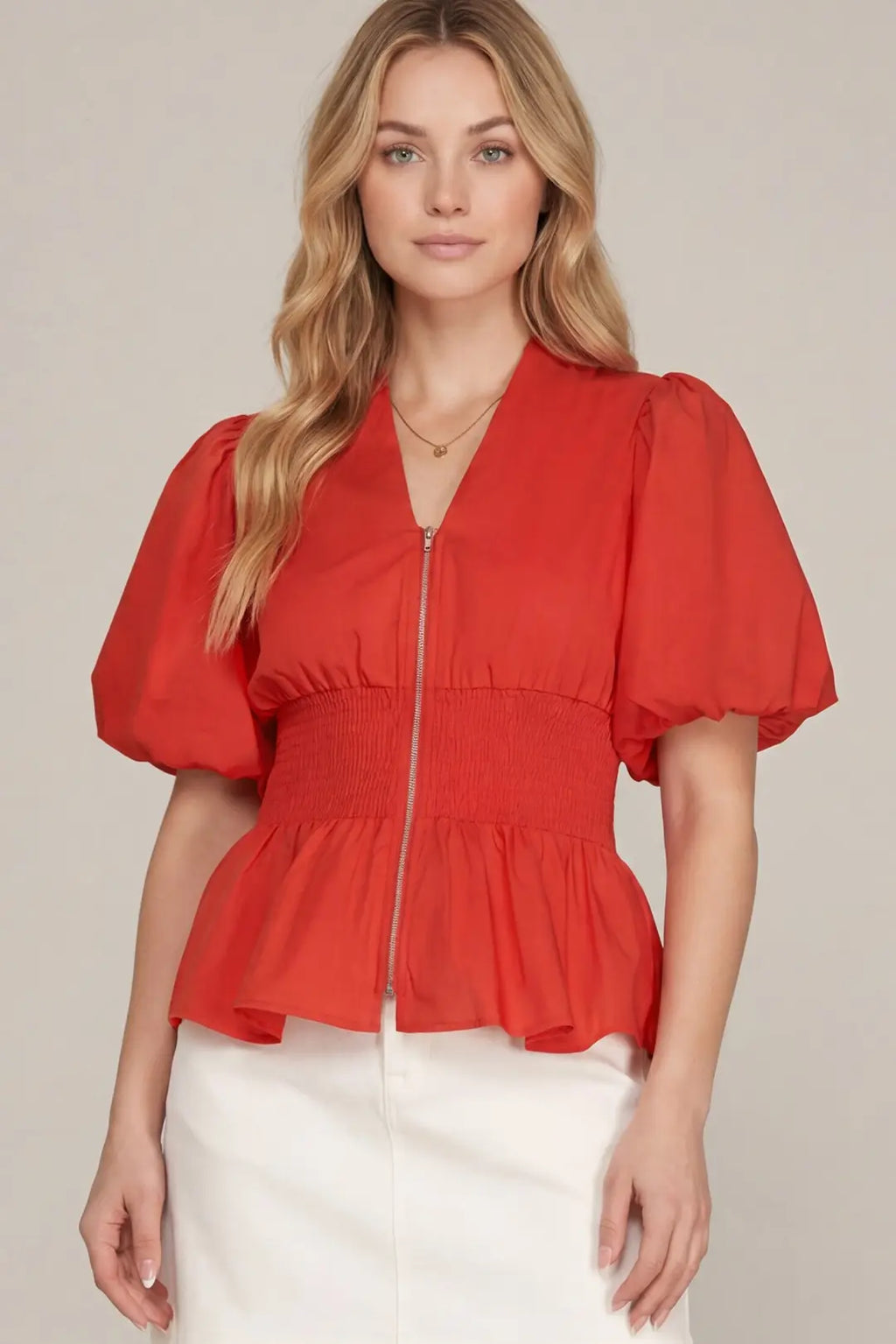 Blakely Zip Up Top