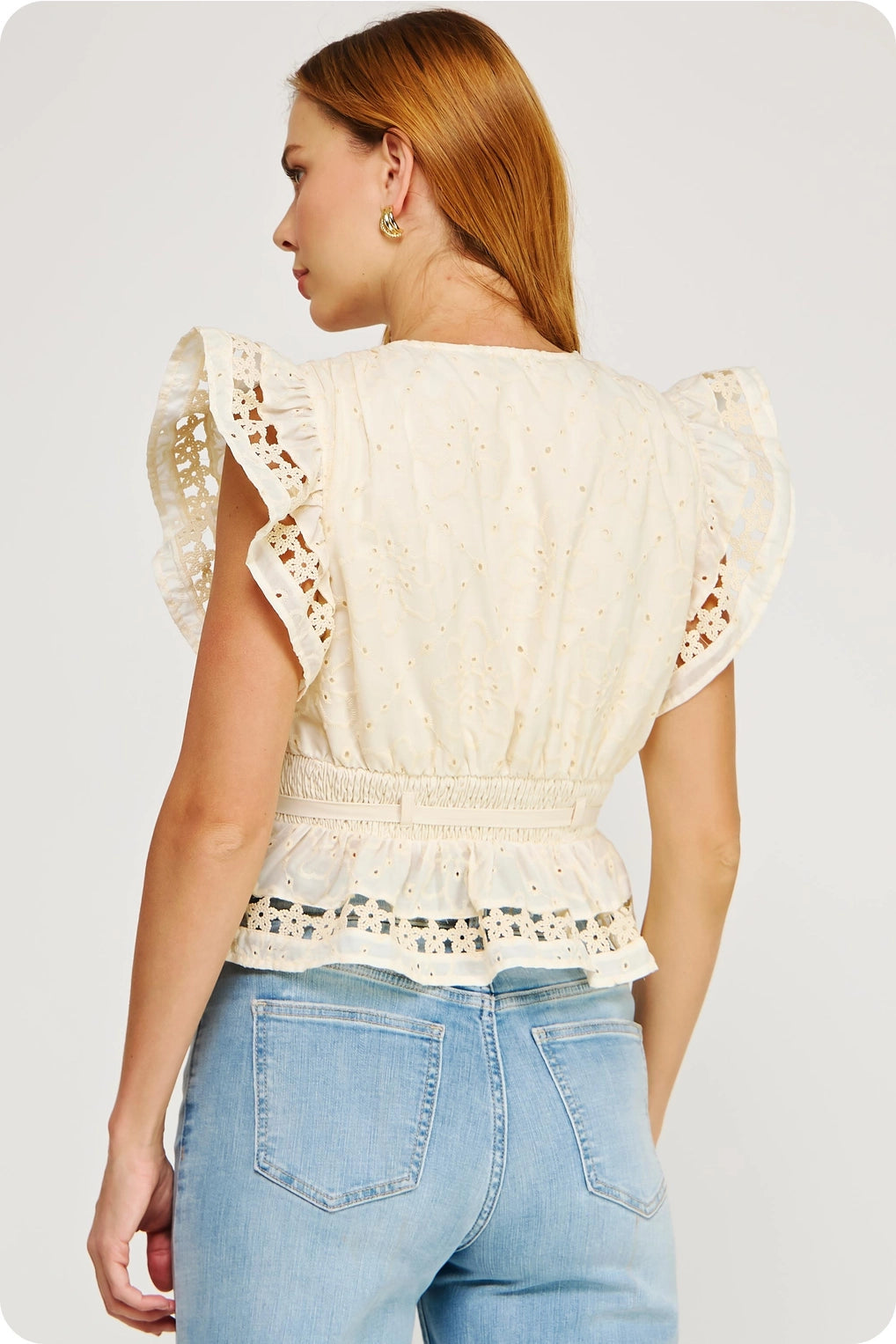 Sally Peplum Top