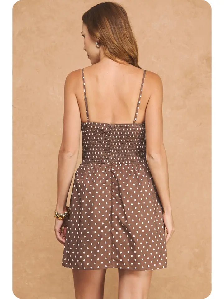 Maggie Polka Dot Mini Dress