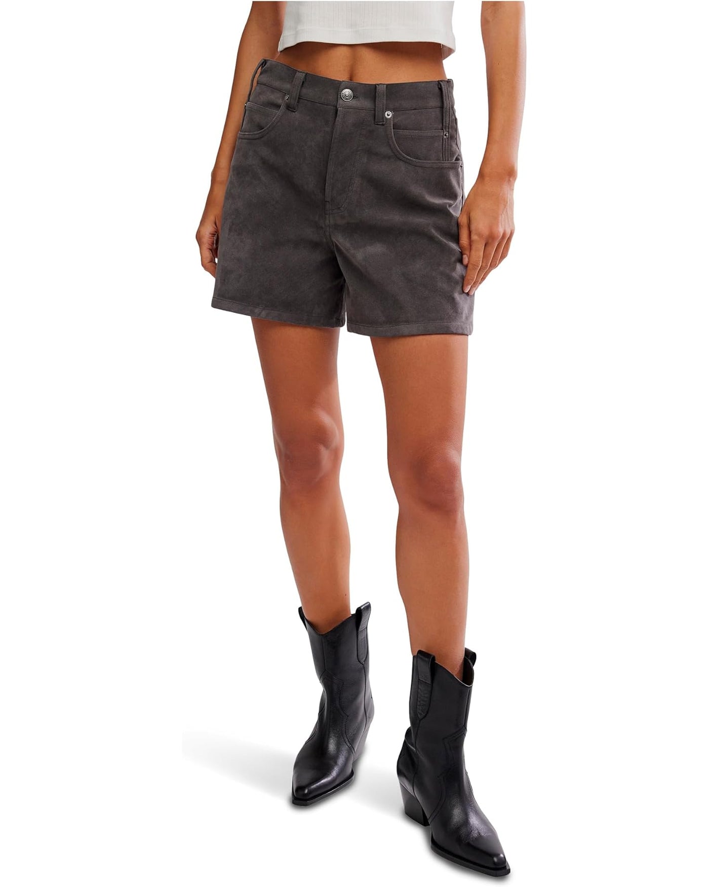 Tippi Vegan Suede Short