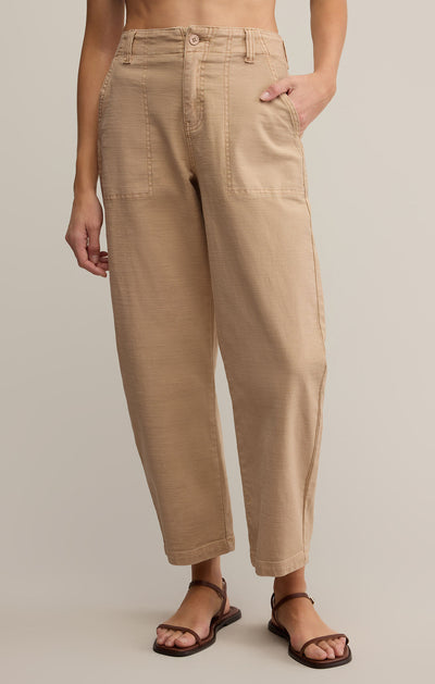 Olive Twill Pant