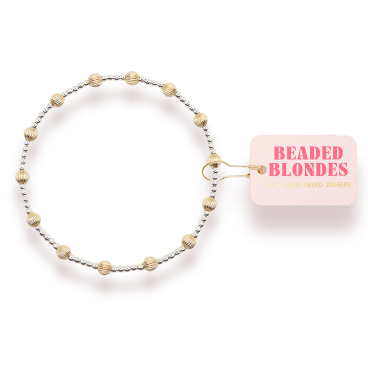 June Fluted Bracelet