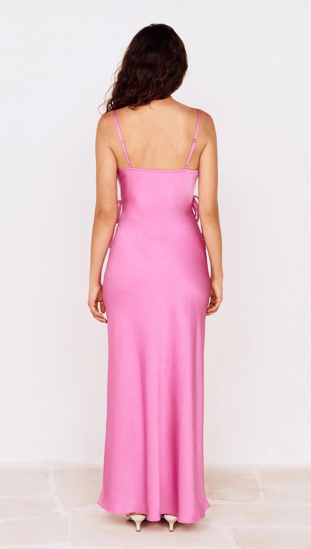 Chiara Lacing Detail Maxi Dress