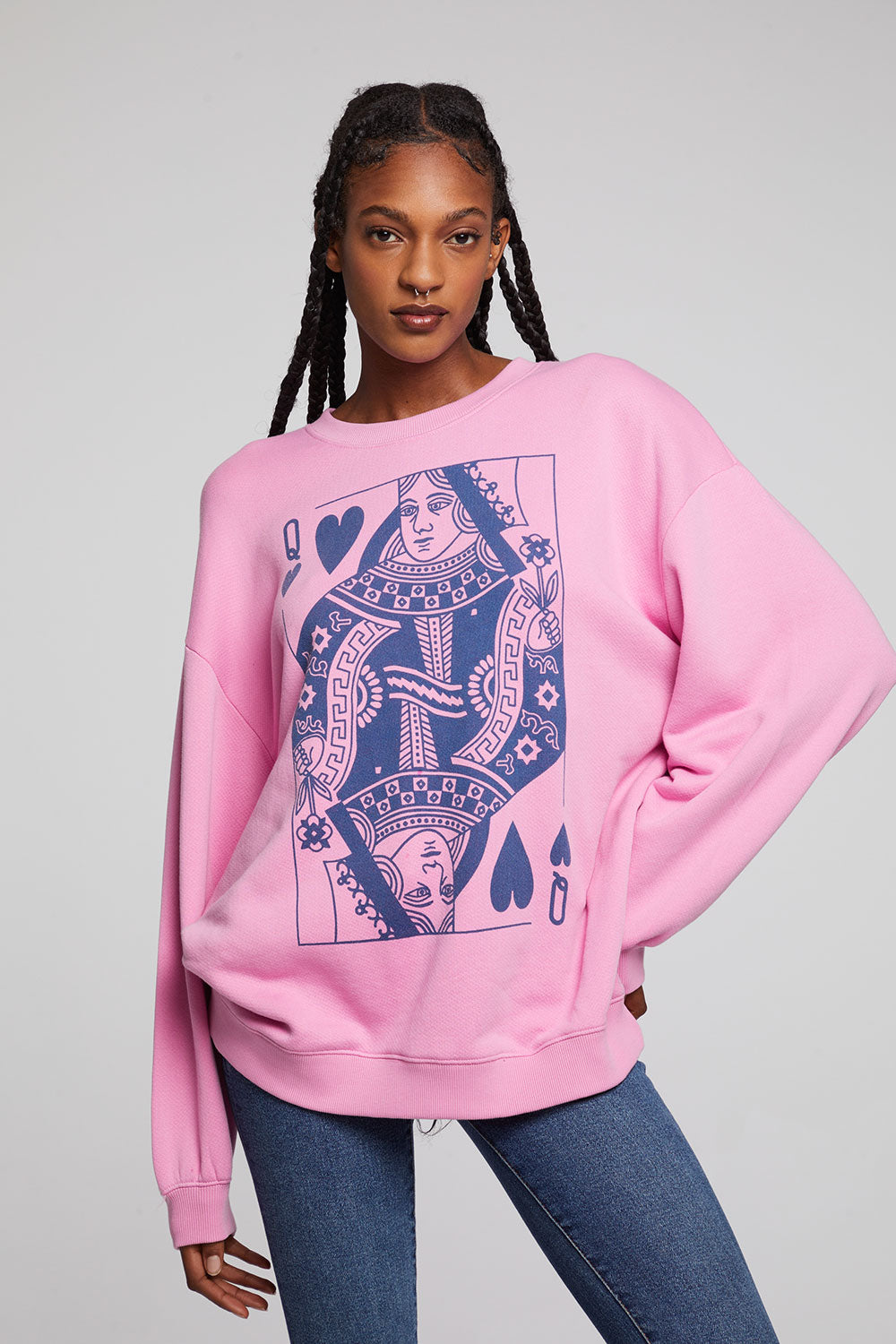Queen Of Hearts Pullover