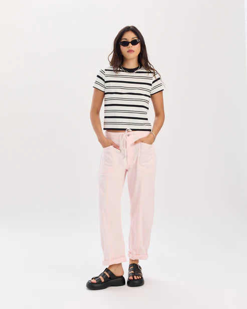 Villa Drawstring Barrel Pant