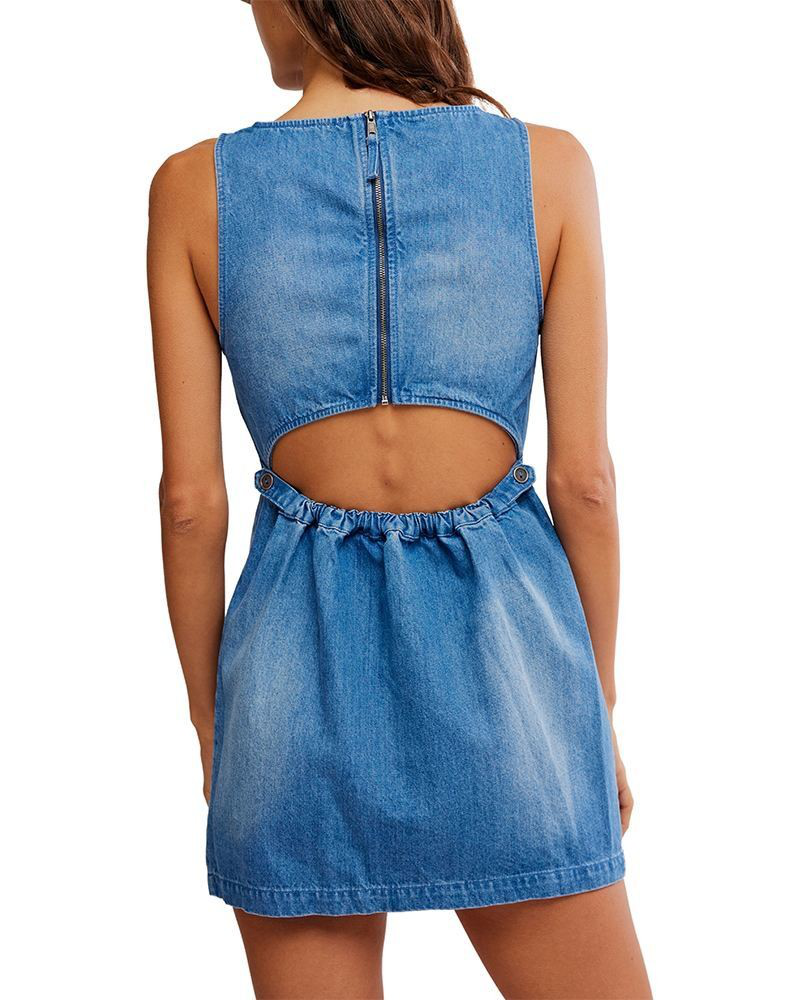 Atlas Denim Mini Dress