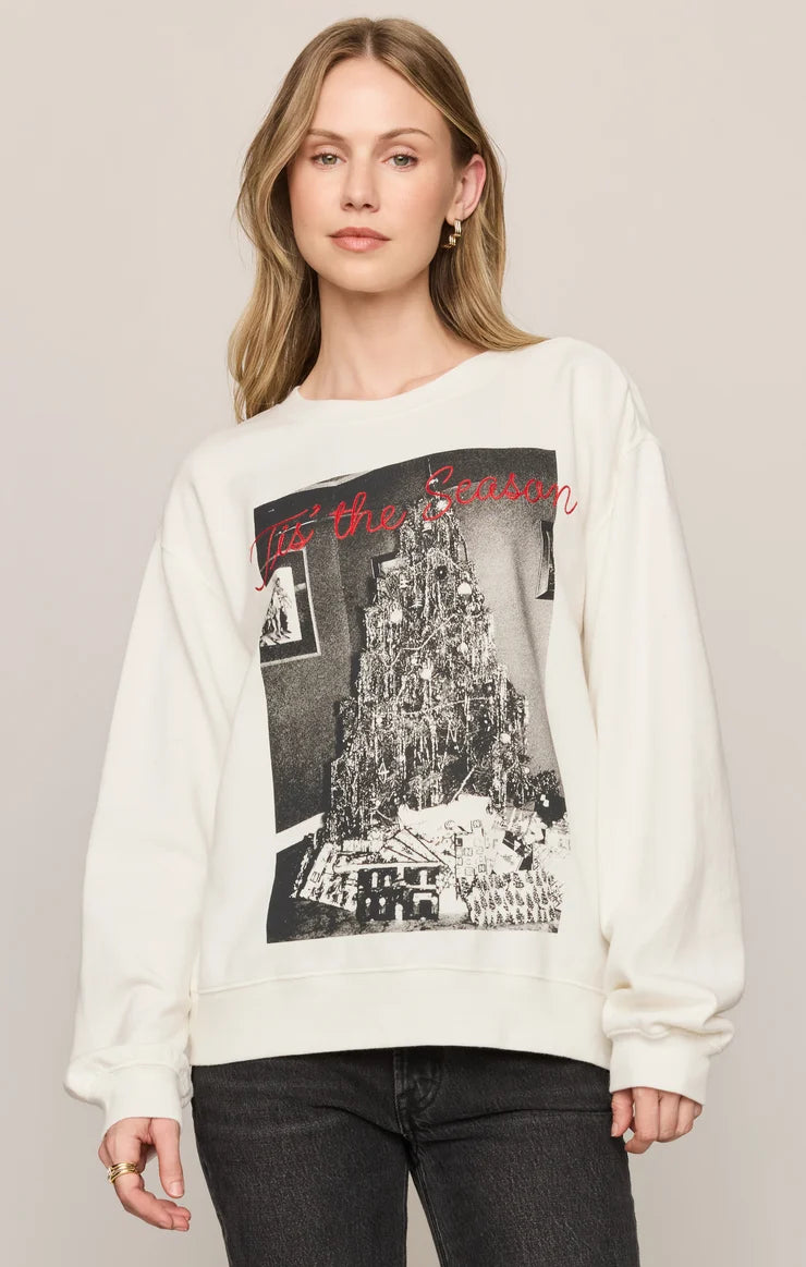 Cozy Boyfriend Graphic Sweatshirt
