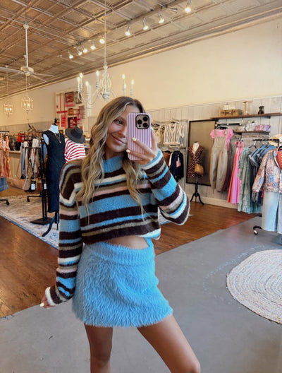 Elidi Knit Mini Skirt