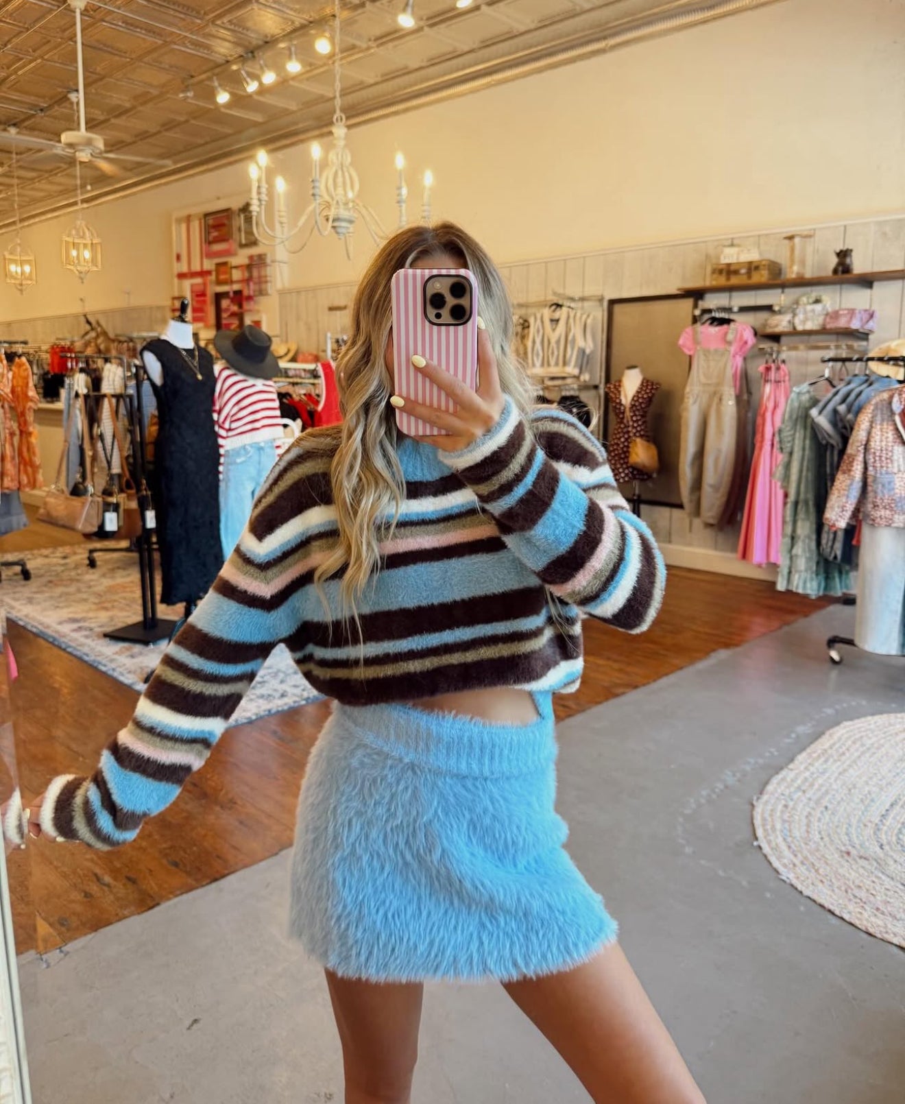 Elidi Knit Mini Skirt
