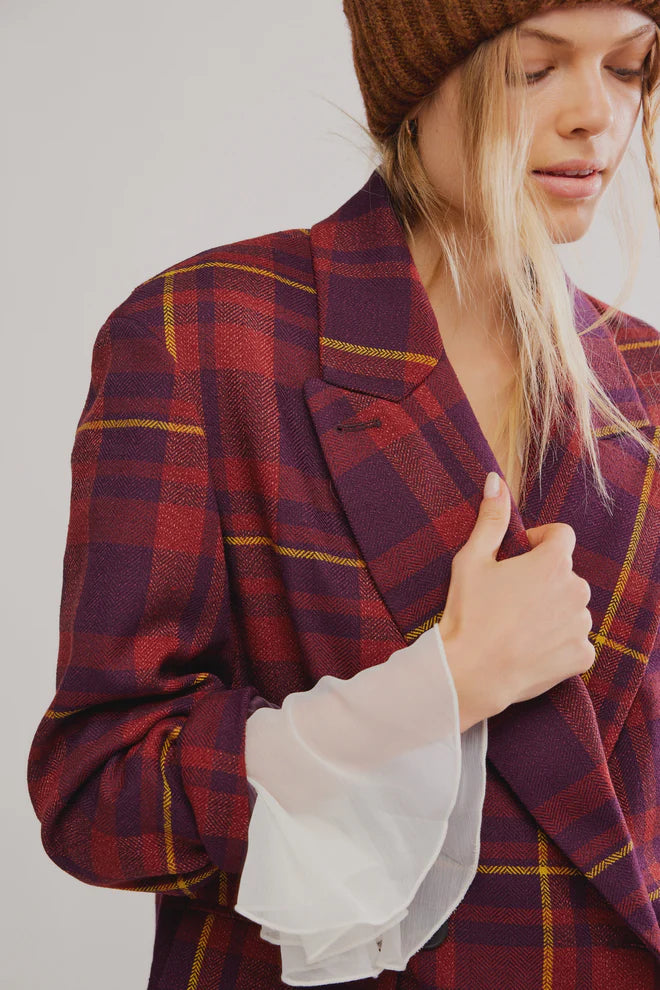 Dean Double-Breasted Blazer