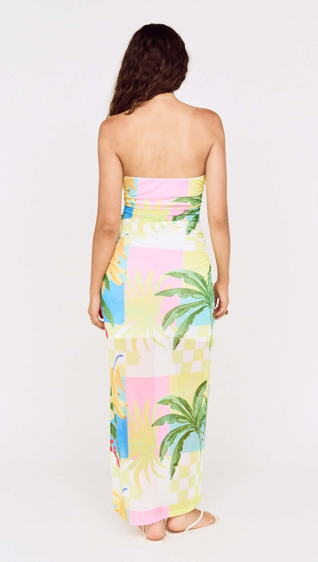 Palmira Mesh Midi Dress