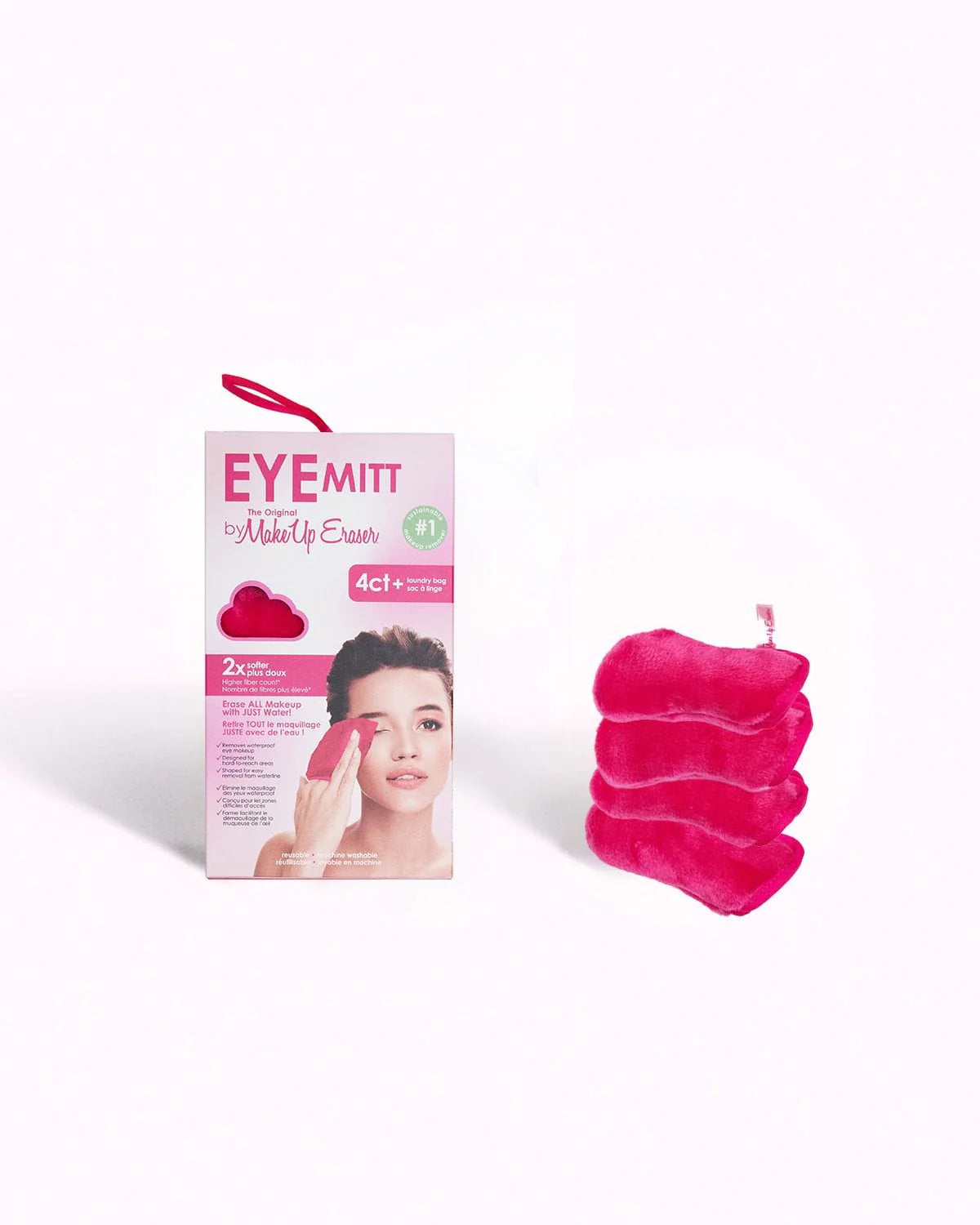 MakeUp Eraser Eye Mitt 4ct