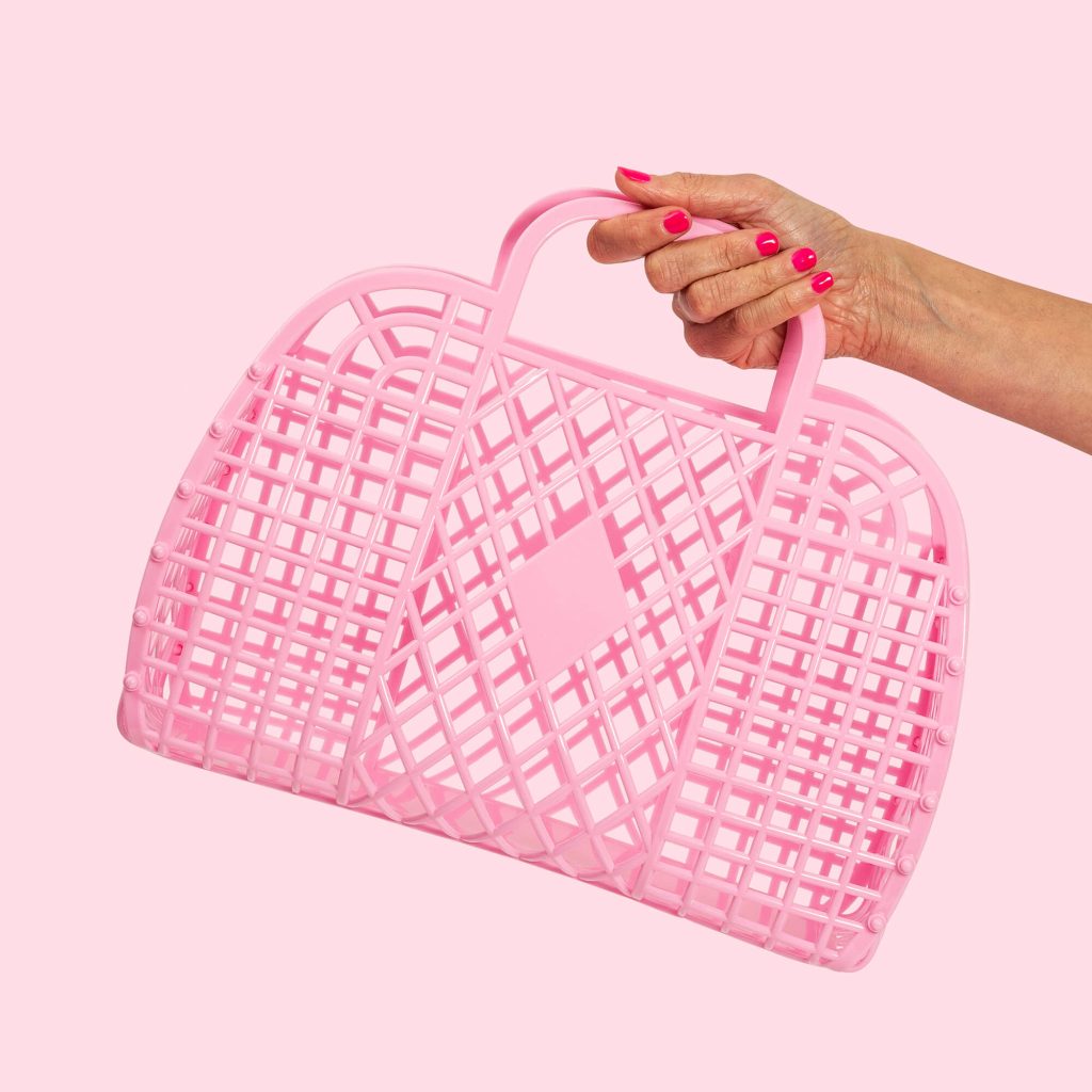 Sun Jellies- Large Retro Basket