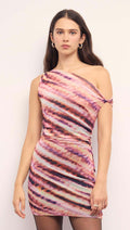 Liv Mesh Mini Dress