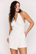 Cove Denim Halter Playsuit