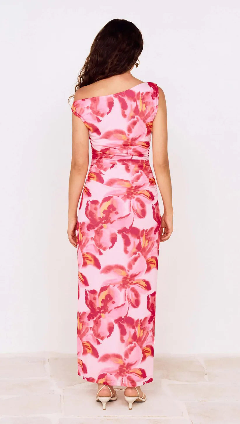 Bianca Mesh Midi Dress