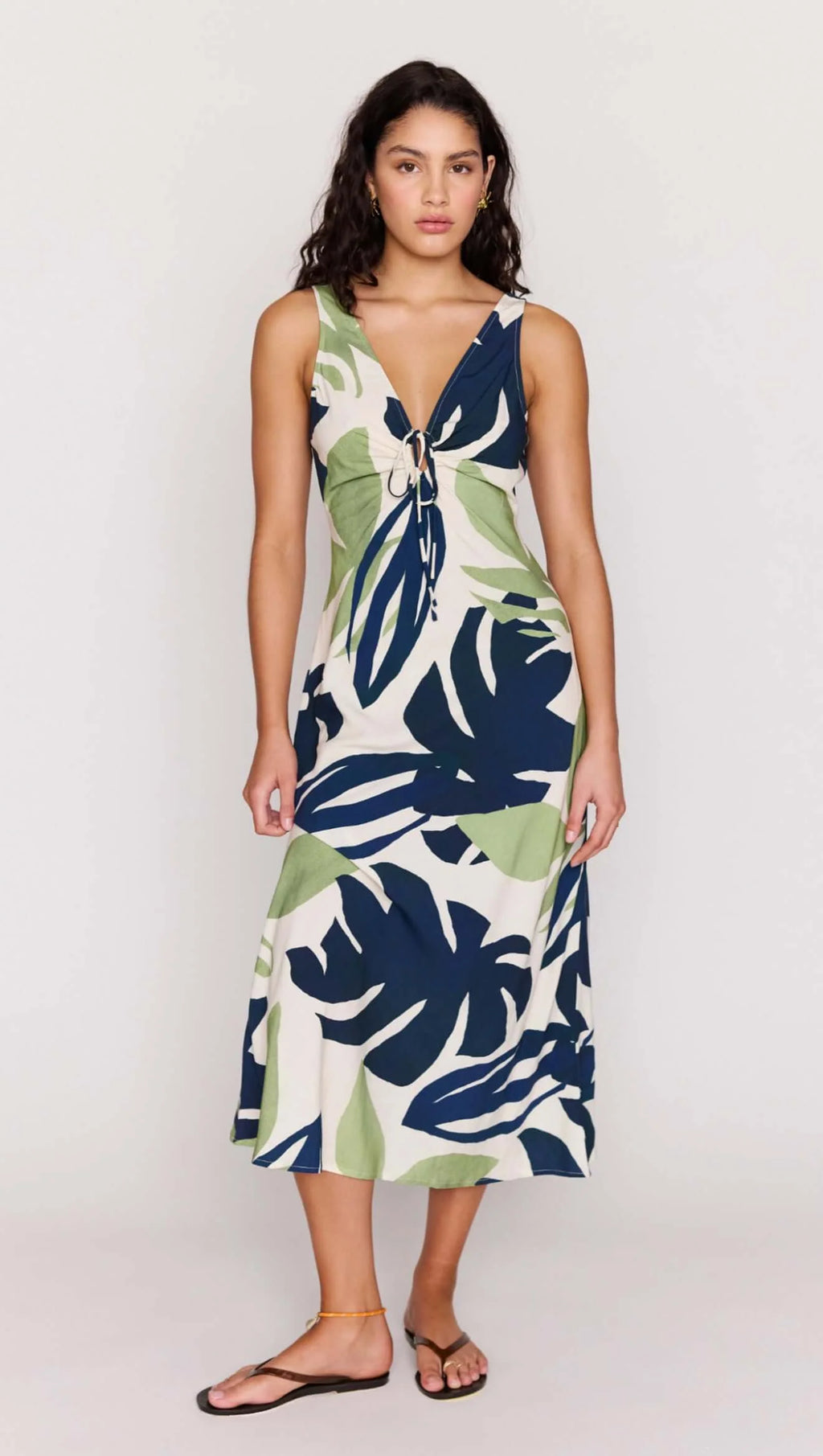 Azure Midi Dress