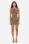 Lumi Mesh Mini Dress