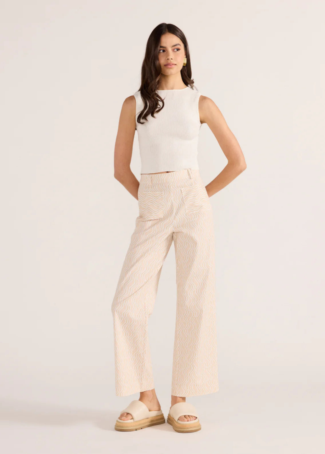 Claire Knit Crop Top