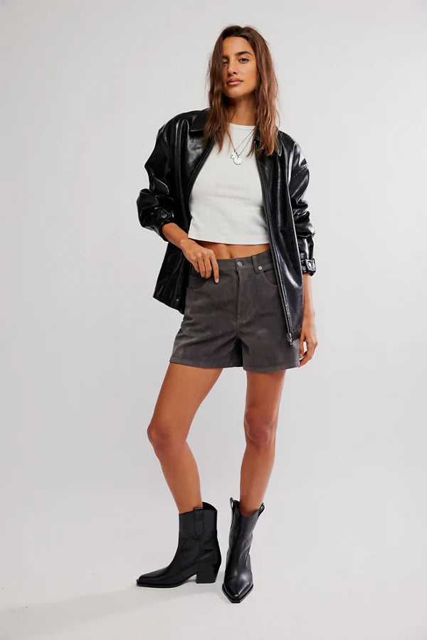 Tippi Vegan Suede Short