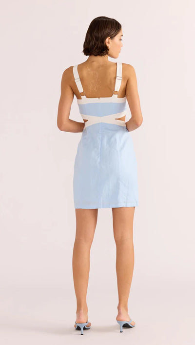 Pandora Contrast Mini Dress