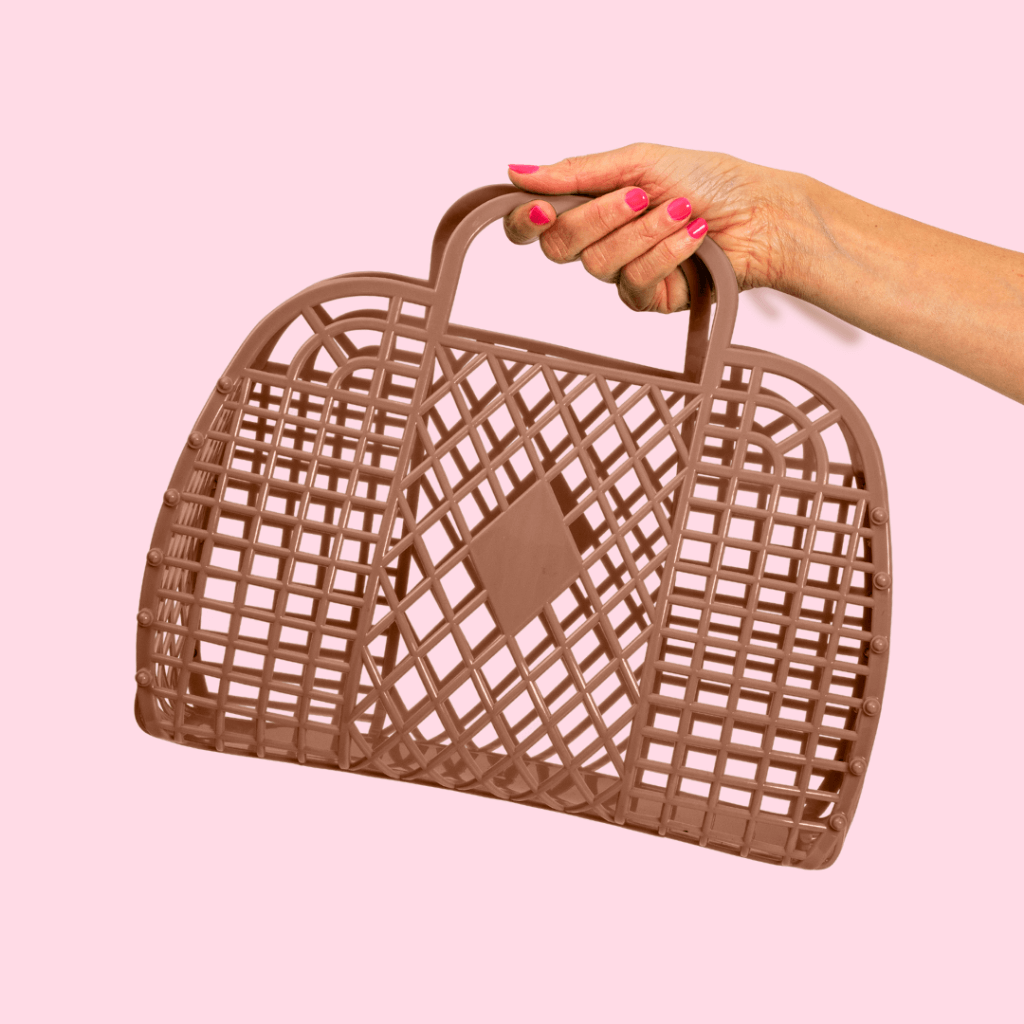 Sun Jellies- Large Retro Basket