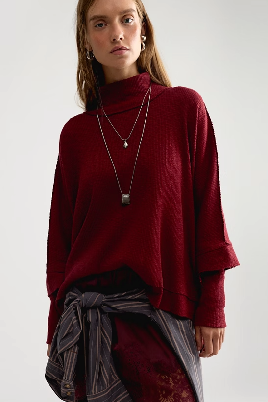 Moon Daisy Turtleneck Twofer Daisy