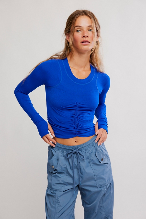 Tempo Ruched Long Sleeve