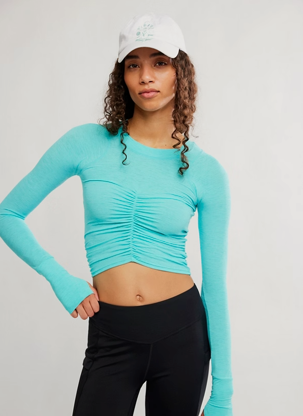 Tempo Ruched Long Sleeve