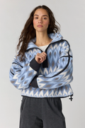 Mountain High Printed Half Zip Fleece