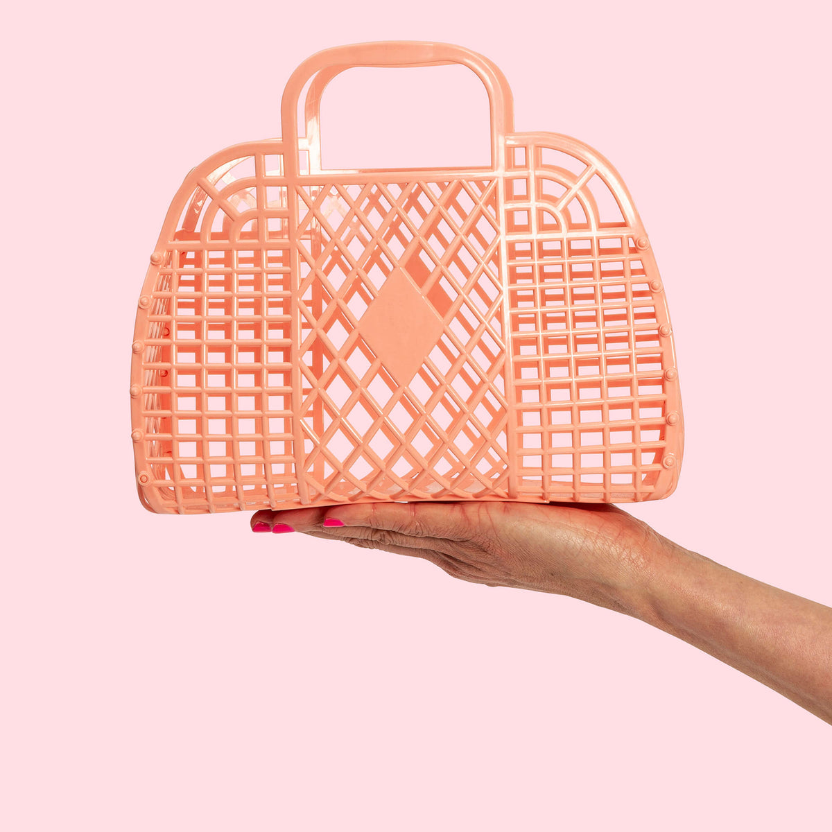 Sun Jellies-Small Retro Basket