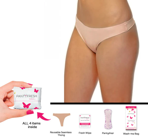 On the Go Emergency Thong Underwear