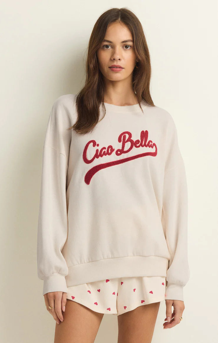 Ciao Bella Crew Sweatshirt
