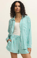 Perfect Linen Striped Top