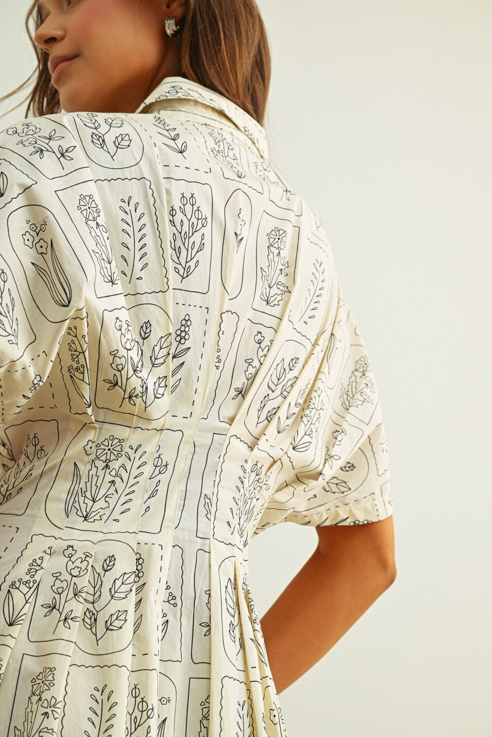 Natalie Printed Dress