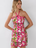 Kylie Halter Mini Dress