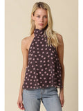 Nova Polka Dot Halter Top