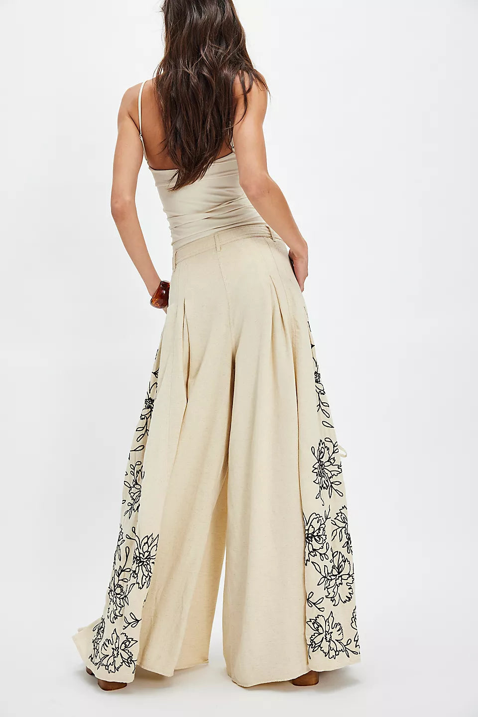 What You Know Embroidered Pants