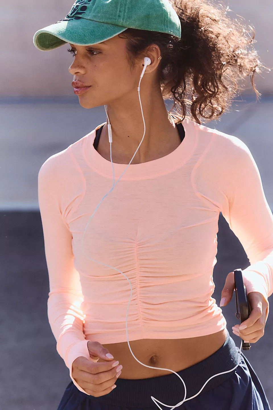 Tempo Ruched Long Sleeve