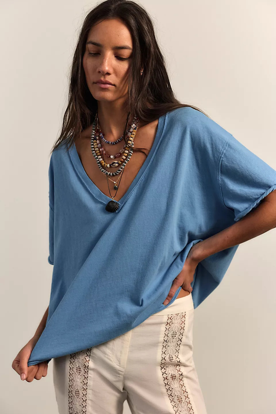 Nina Tee V-Neck